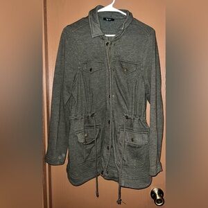 Torrid Olive Utility Jacket